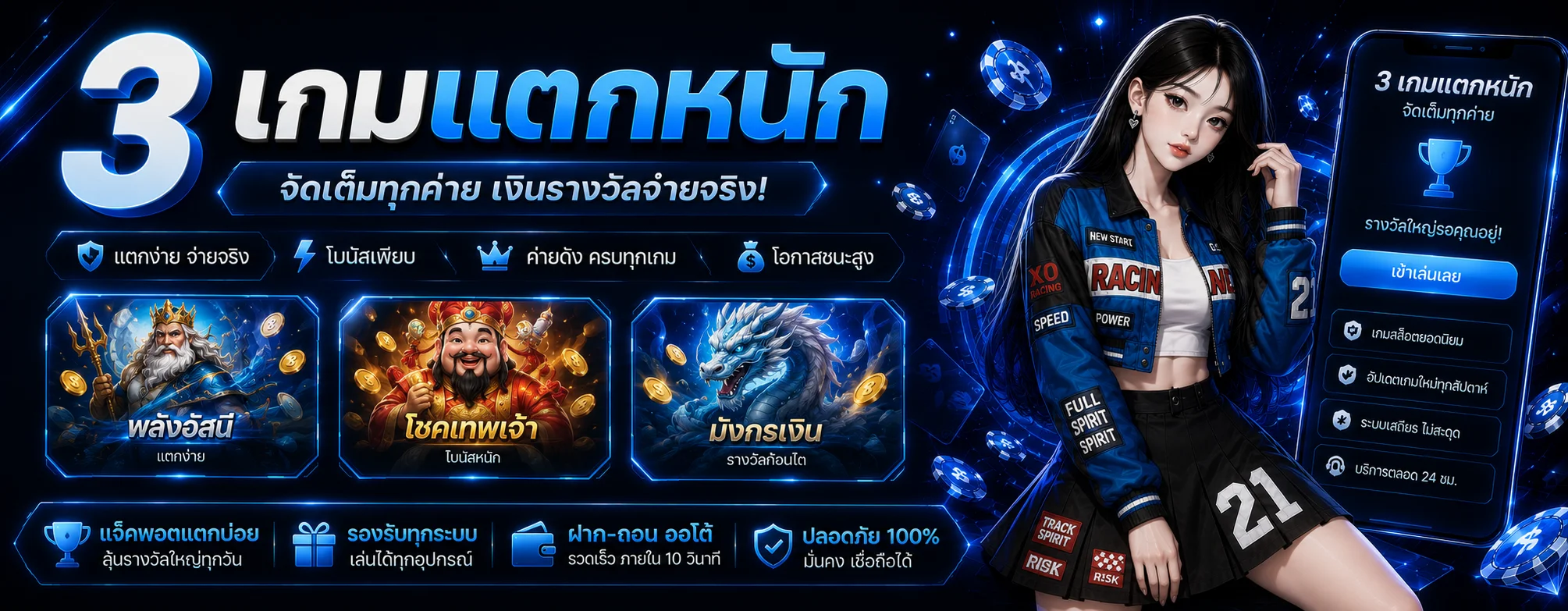 แบนเนอร์สล็อตออนไลน์ VIBE78 รวมค่ายเกม PG SLOT และสล็อตเว็บตรง